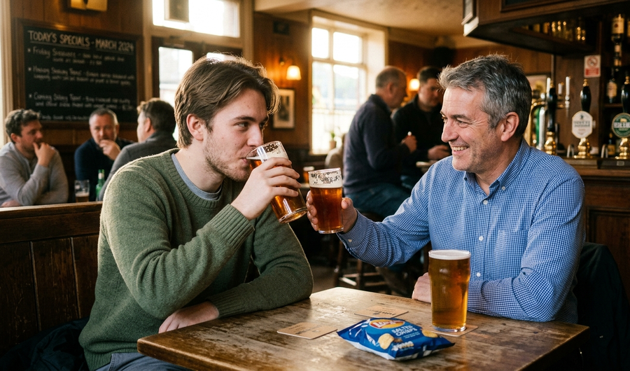 Image 3 (First drink with dad)