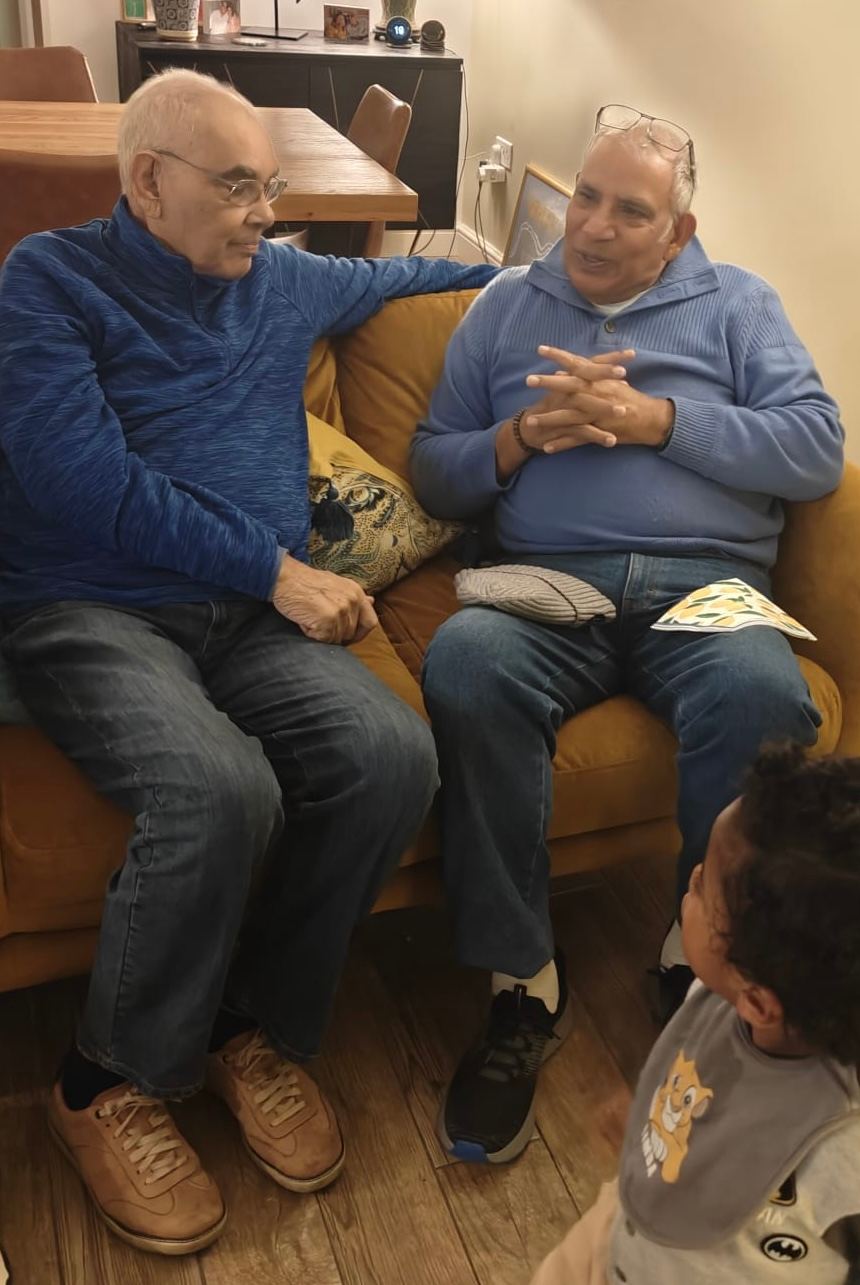 The last rencontre with my dearest brother 