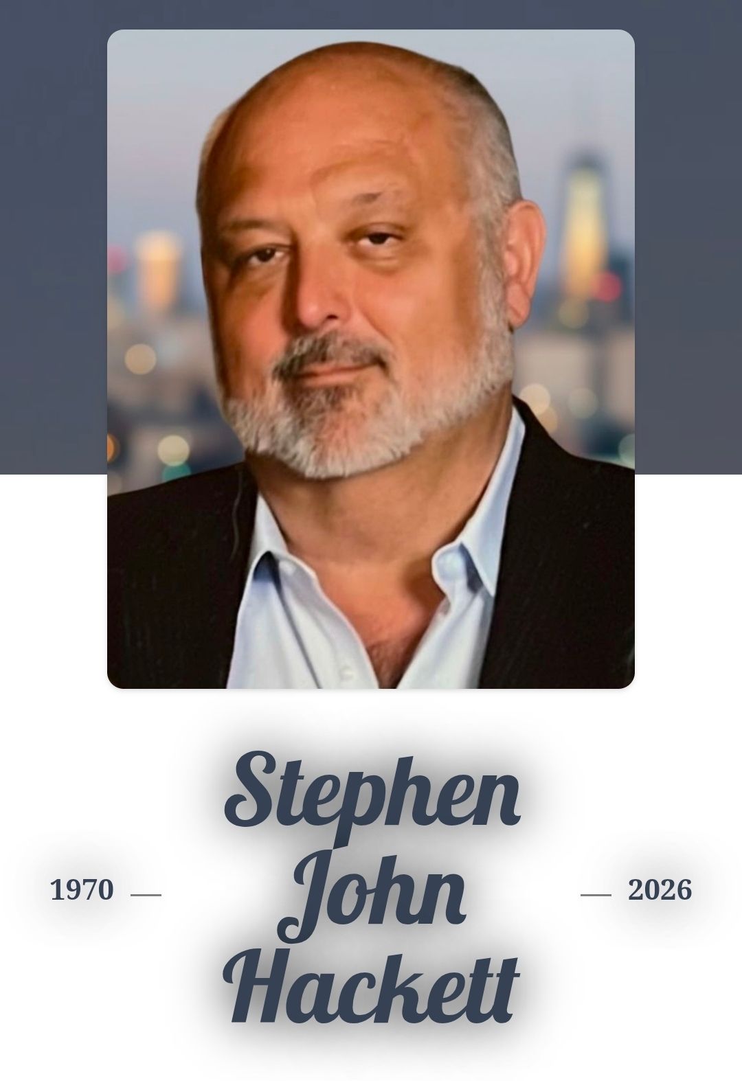 Stephen John Hackett